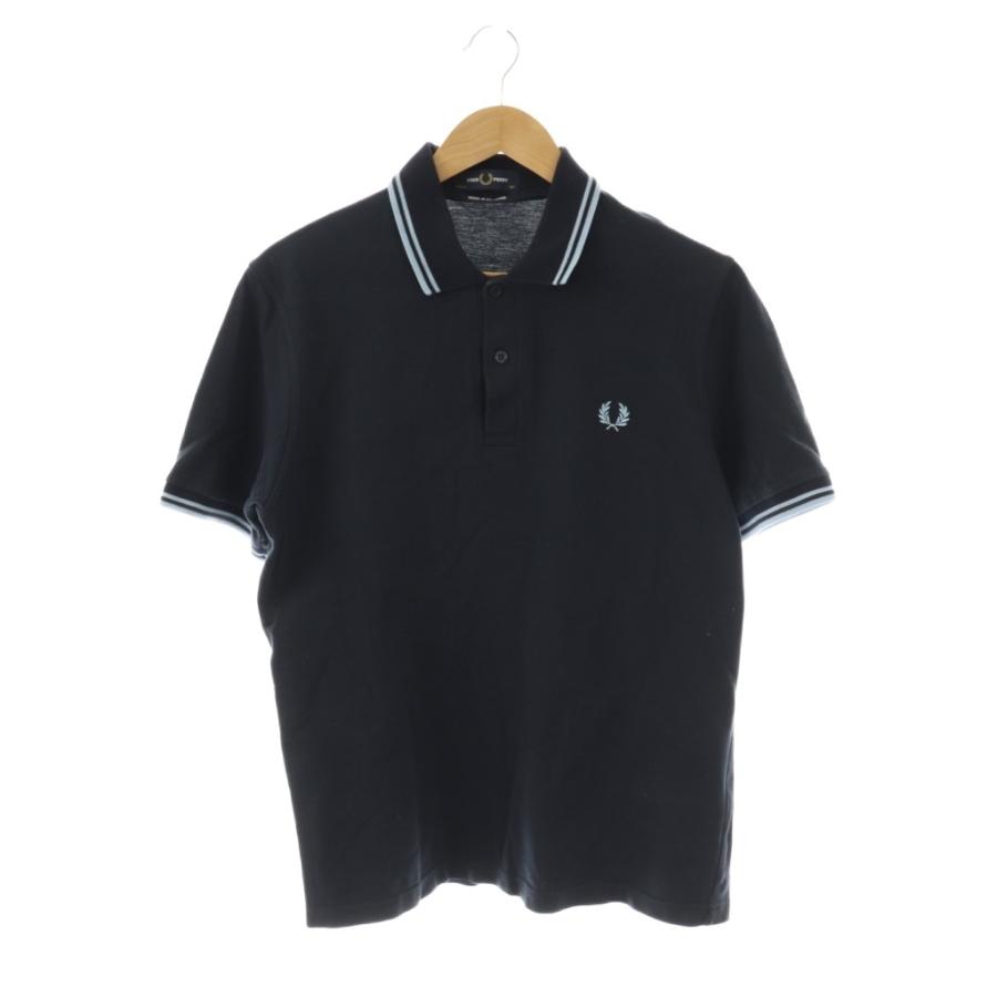 FRED PERRY（フレッドペリー） 半袖 ポロシャツ 40 ネイビー /HK □OS