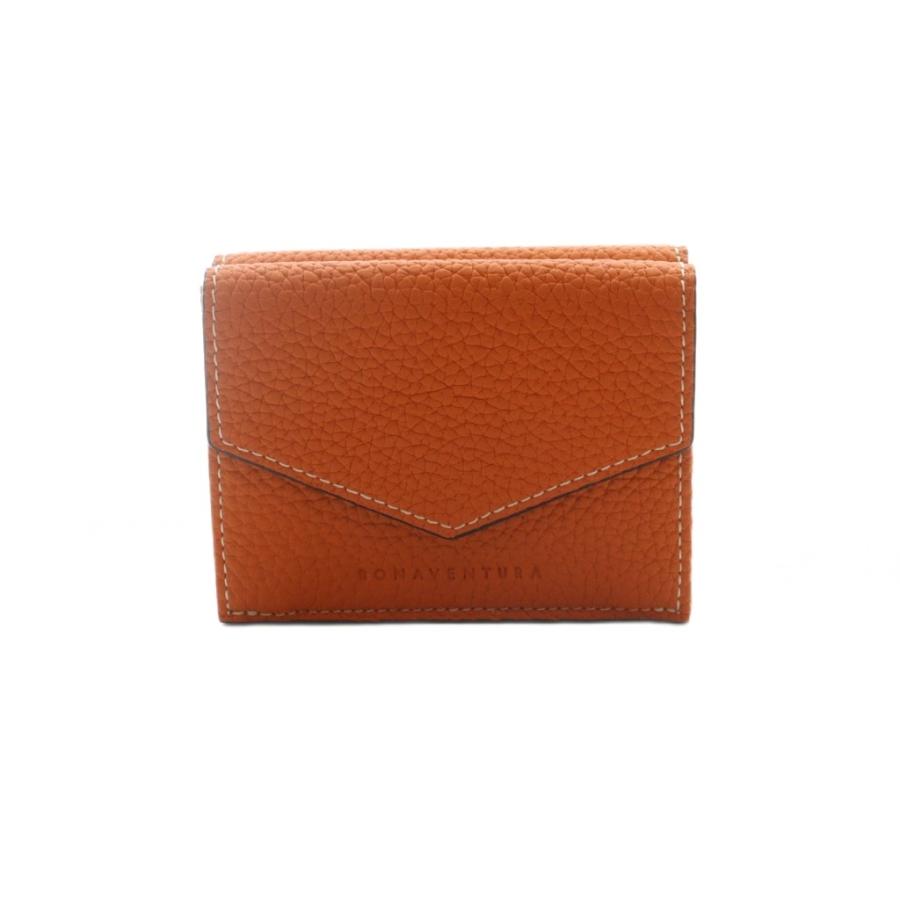 ⭐️美品⭐️　ボナベンチュラ　コンパクトウォレット　三つ折り財布　レザー ボナベンチュラ BONAVENTURA コンパクトウォレット 財布 三つ折り 小銭