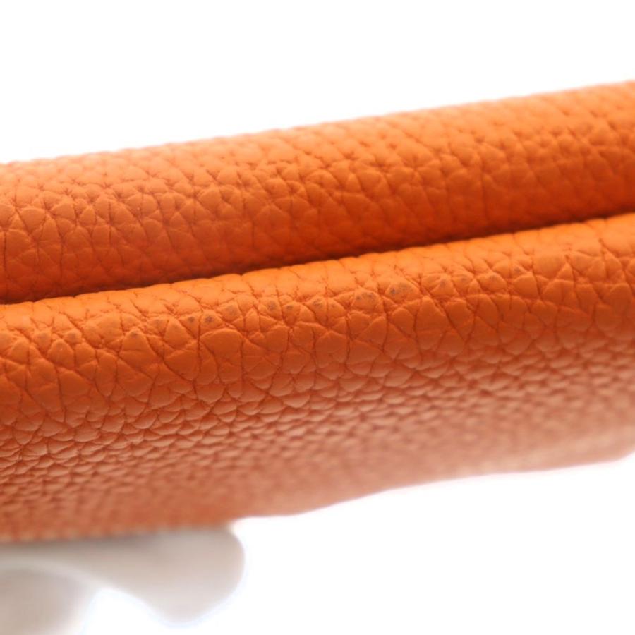 え*☆様 BONAVENTURA オレンジ レザー 三つ折り財布 BONAVENTURA オレンジ レザー 三つ折り財布