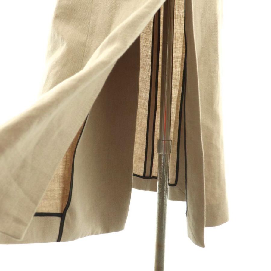 ebure ロングジレSafiran Linen Long Gilet 36 ebure ロングジレSafiran Linen Long Gilet 36