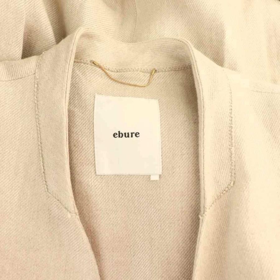 エブール ebure Safiran Linen Long Gilet ジレ ベスト ロング リネン