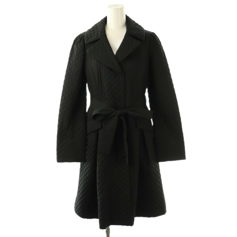 トゥービーシック TO BE CHIC キルティングコート 40 ブラック /DO