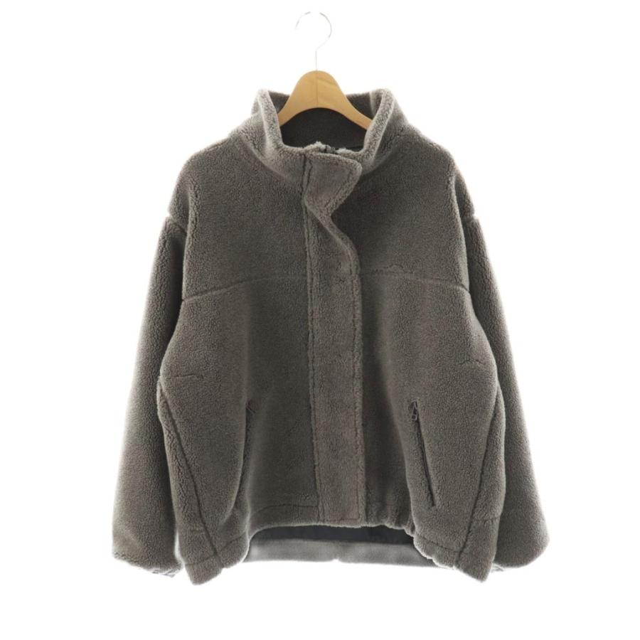 フレームワーク Framework 23AW ウール混ボアスタンドブルゾン