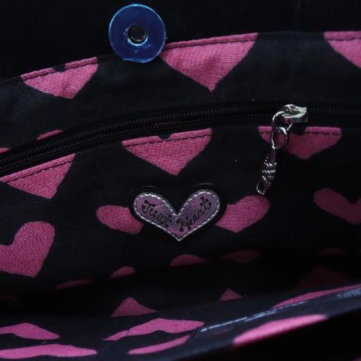 シンクビー! Think Bee 猫スパンコール刺繍 トートバッグ ハンドバッグ