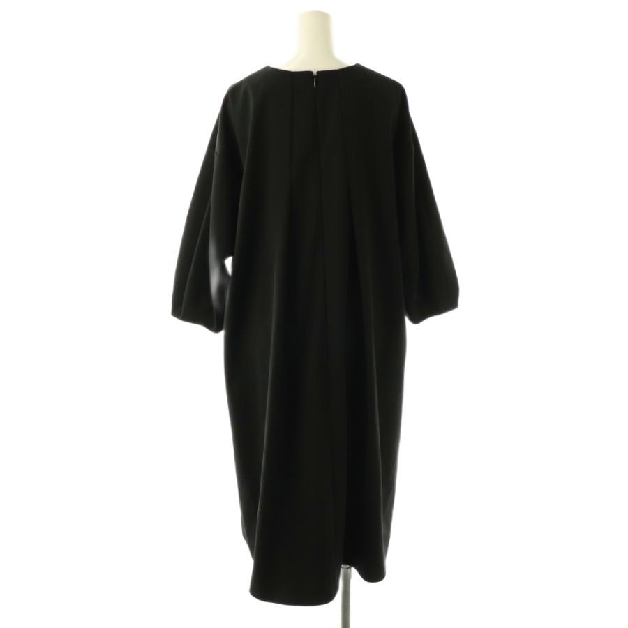 アドーア ADORE 23AWボンディングジョーゼットワンピース 36 ブラック