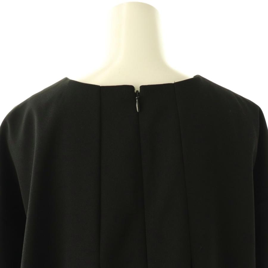 アドーア ADORE 23AWボンディングジョーゼットワンピース 36 ブラック