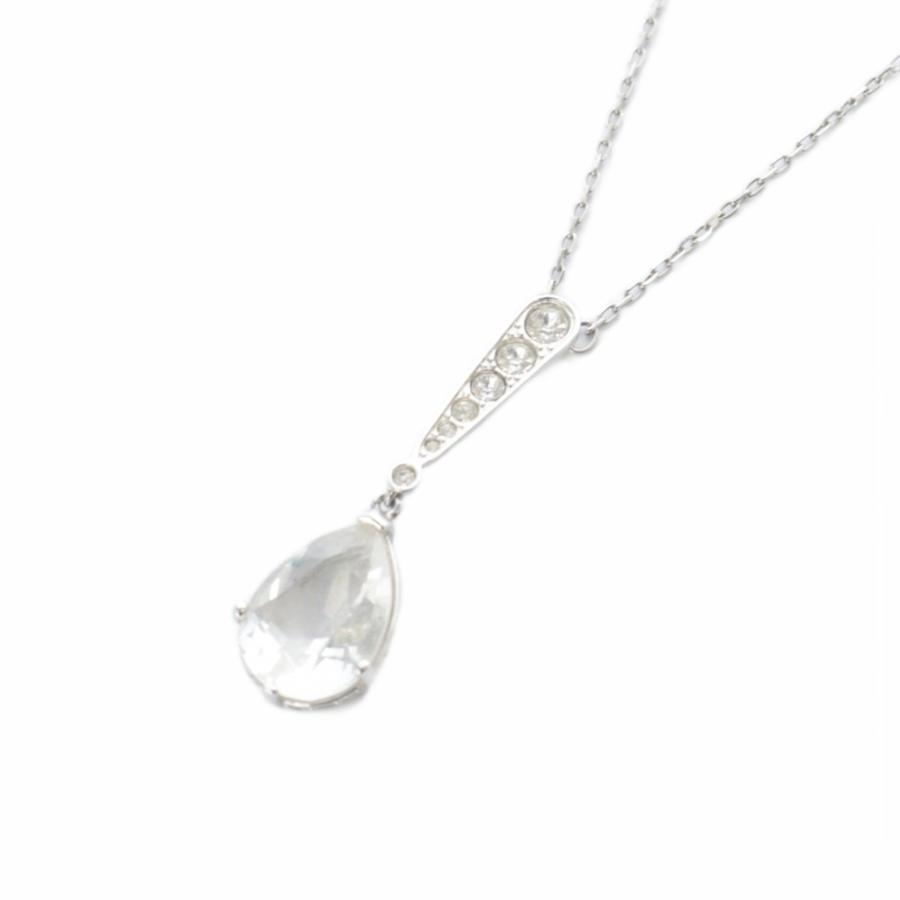 スワロフスキー SWAROVSKI ティアドロップ ネックレス ペンダント 