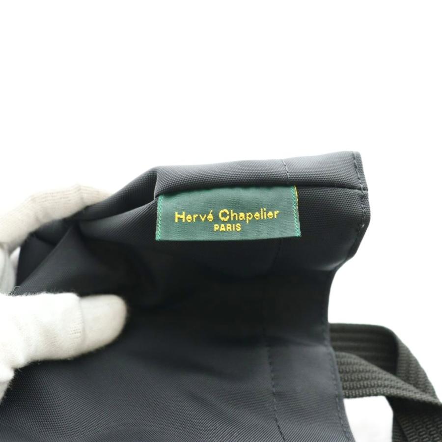エルベシャプリエ Herve Chapelier 舟形トートバッグ ミニ ナイロン 黒