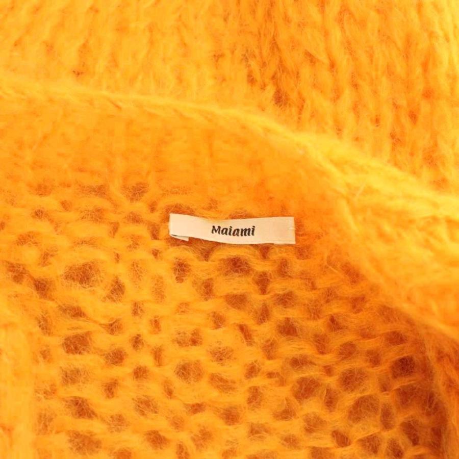 マイアミ モヘヤ カーディガン Maiami/マイアミ Mohair Big Cardigan [MMO23280/Sage]