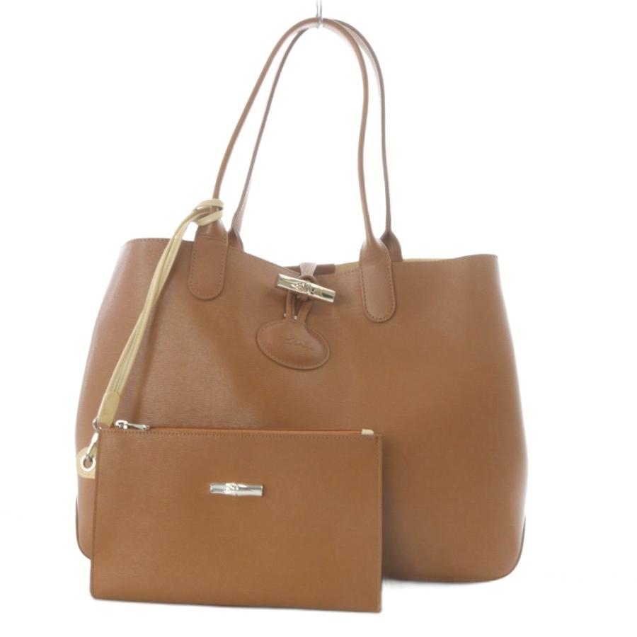LONGCHAMP（ロンシャン） ロゾ トートバッグ ハンドバッグ レザー