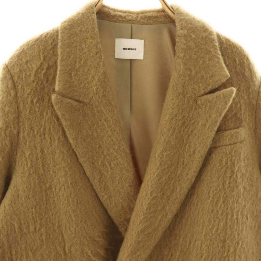 ミースロエ MIESROHE 23AW シャギーダブルブレストJK ジャケット 