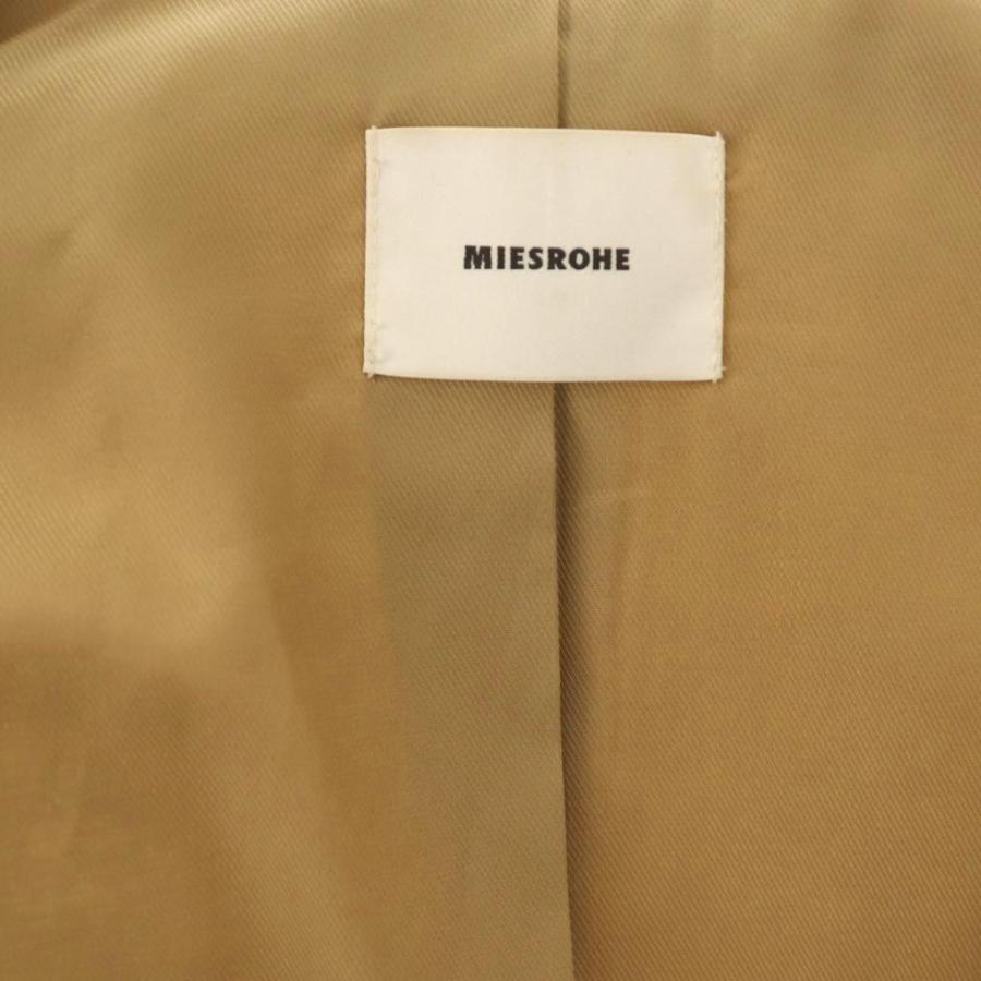 ミースロエ MIESROHE 23AW シャギーダブルブレストJK ジャケット 