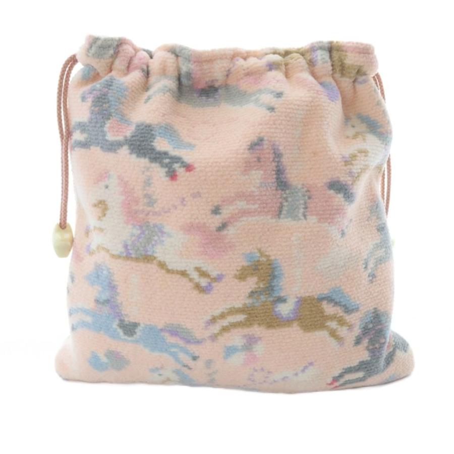 フェイラー FEILER ラブラリーバイ ラブリーモクバ 巾着 ポーチ ピンク