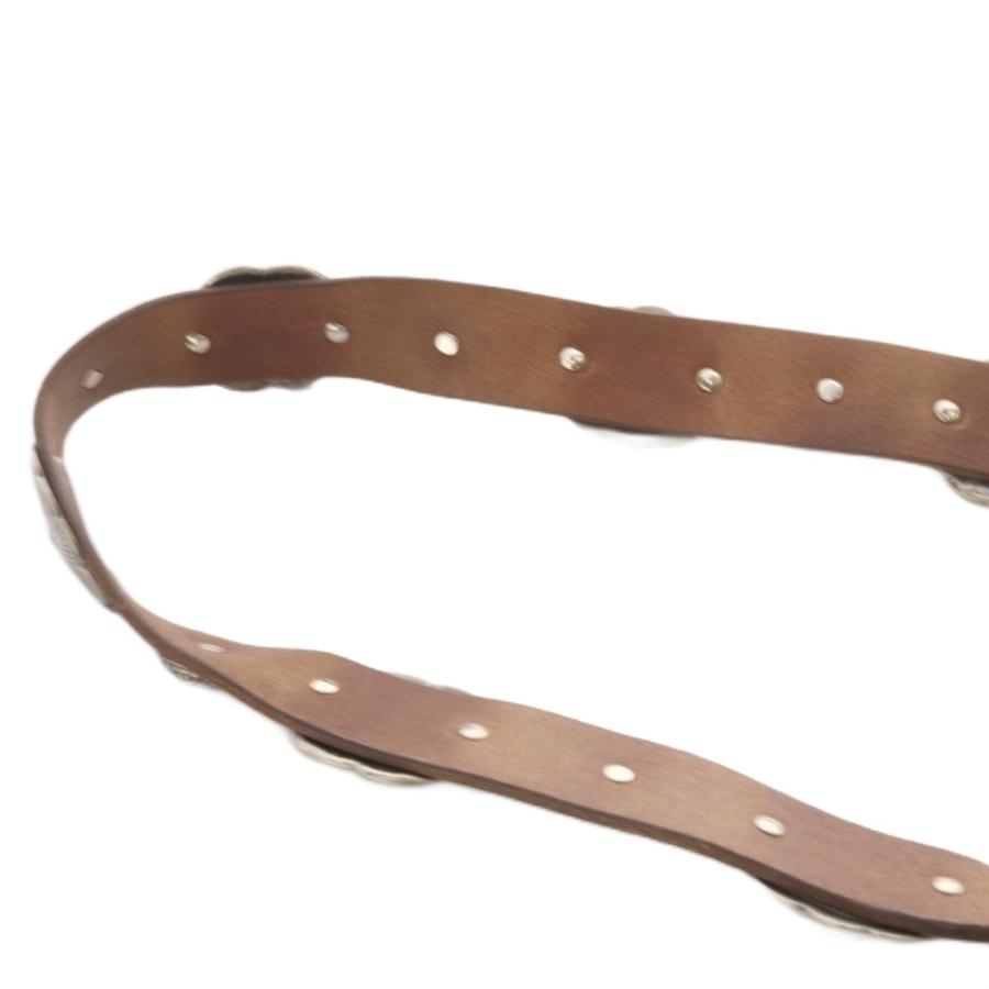 Puntovita 本革 コンチョベルト　グレージュ puntovita】コンチョベルト｜THE STORE by C' / ザ・ストア バイ シー