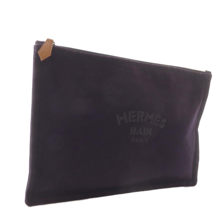 HERMES（エルメス） フラットポーチ ヨッティングGM キャンバス