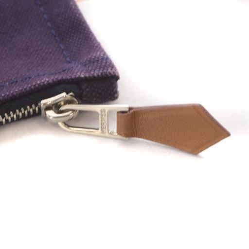 HERMES（エルメス） フラットポーチ ヨッティングGM キャンバス