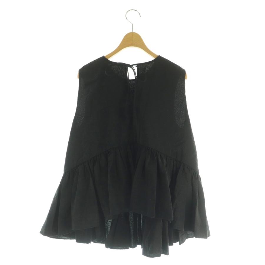 セシリーバンセン Cecilie Bahnsen ブラウス ノースリーブ ティアード