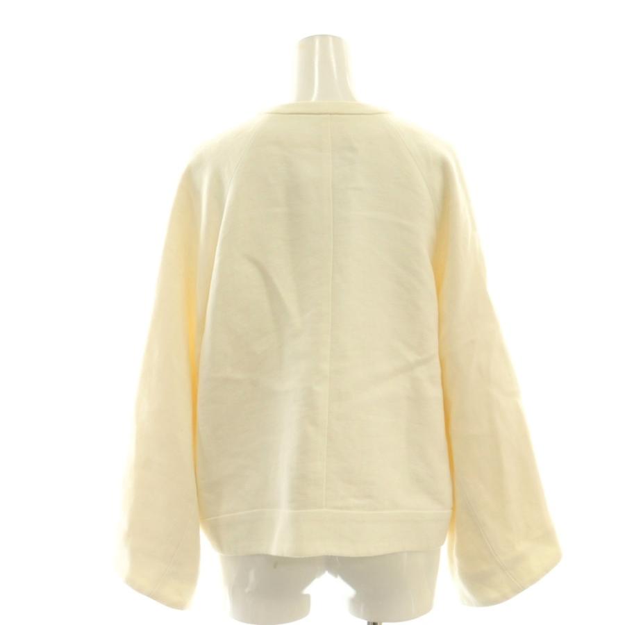 ドゥロワー Drawer リネン ノーカラージャケット オフホワイト /DF