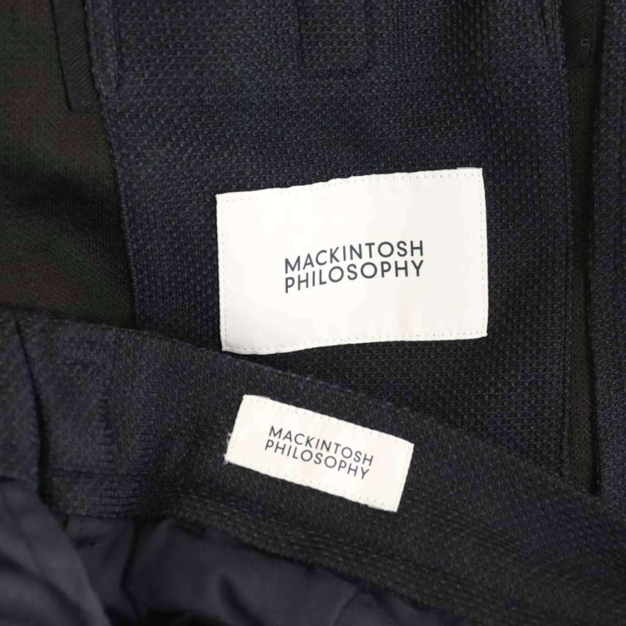 マッキントッシュフィロソフィー MACKINTOSH PHILOSOPHY 23AW セットアップ テーラードジャージー パンツ ウール混メランジジャージー パン_8