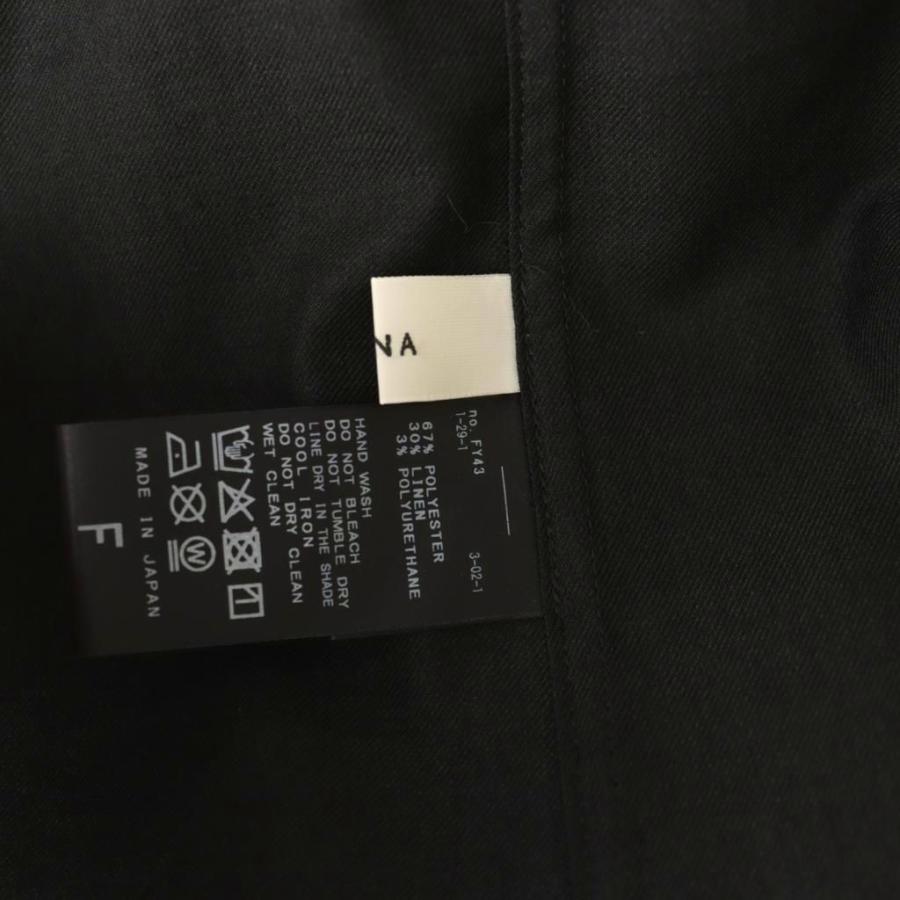 イエナ IENA 25SS ラペルドショートジレ ベスト F ブラック /DF □OS