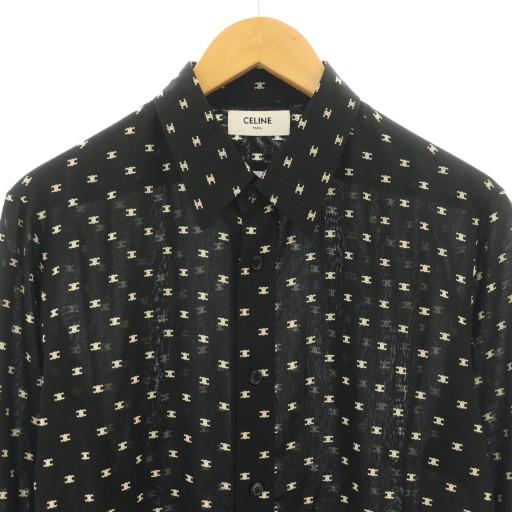 CELINE（セリーヌ） CELINE LOOSE SHIRT IN PRINTED VISCOSE