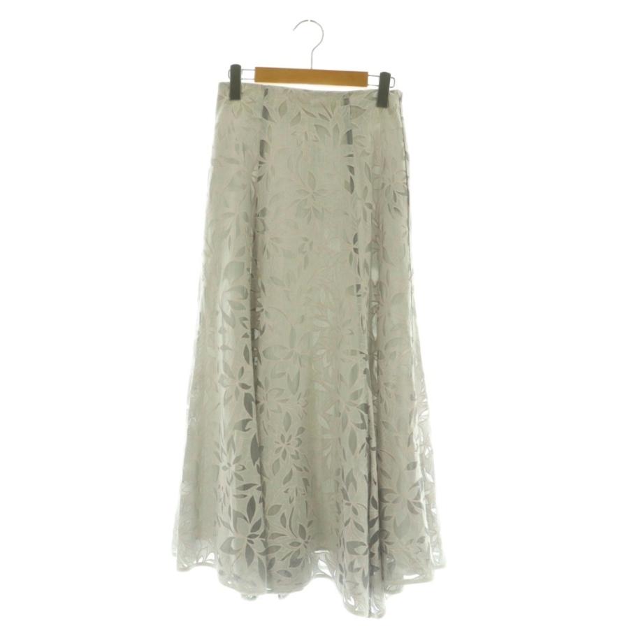 ジャスグリッティー JUSGLITTY クレマチスオパールスカート ロング