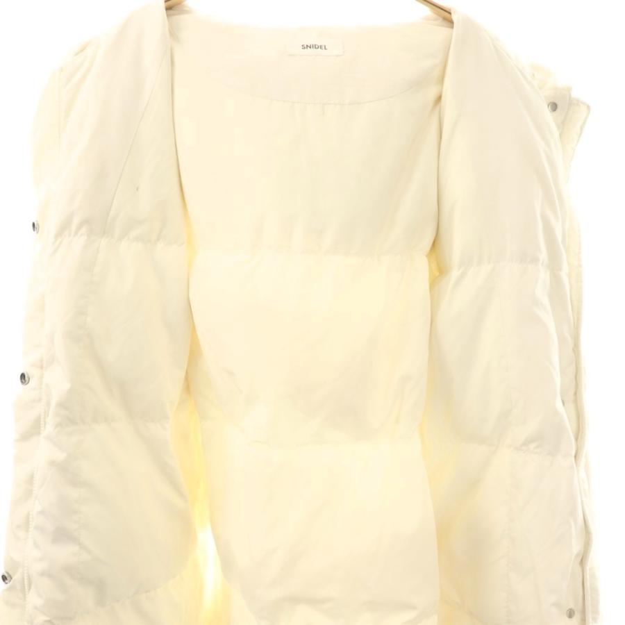 SNIDEL（スナイデル） 西川レディモッズダウンコート 0 オフホワイト