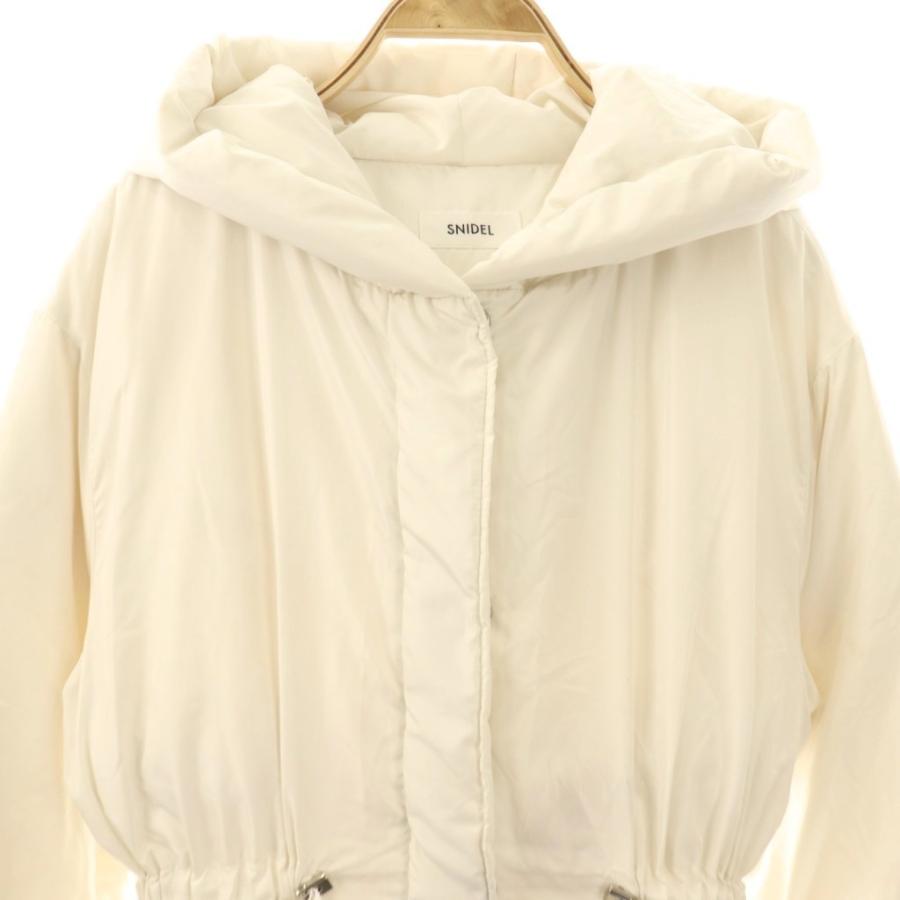 SNIDEL（スナイデル） 西川レディモッズダウンコート 0 オフホワイト