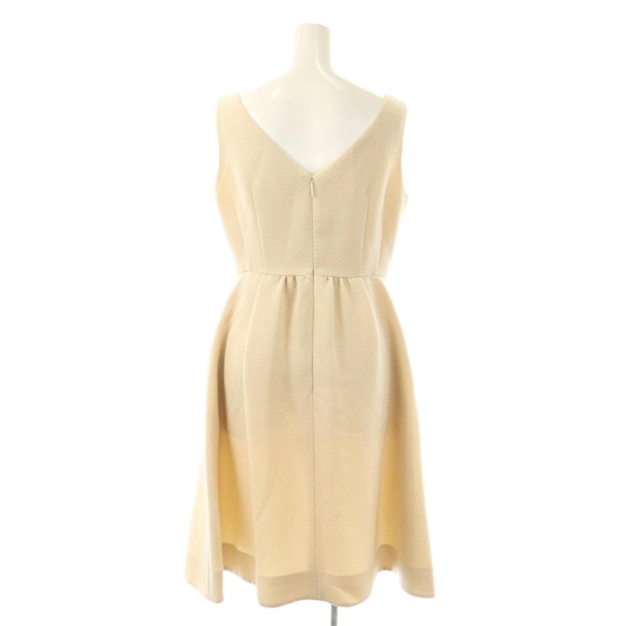 Rene（ルネ） ノースリーブワンピース 膝丈 36 ライトベージュ /NR