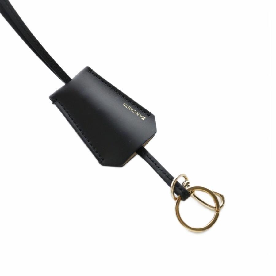 zanchetti⭐︎黒のキーリング ザンチェッティ ZANCHETTI KEY RING キーリング ドゥーズィエムクラス