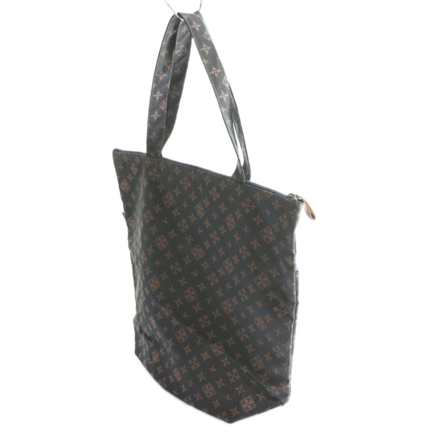 ラシット RUSSET ジップ トートバッグ ナイロン 茶 ブラウン /AQ □OS