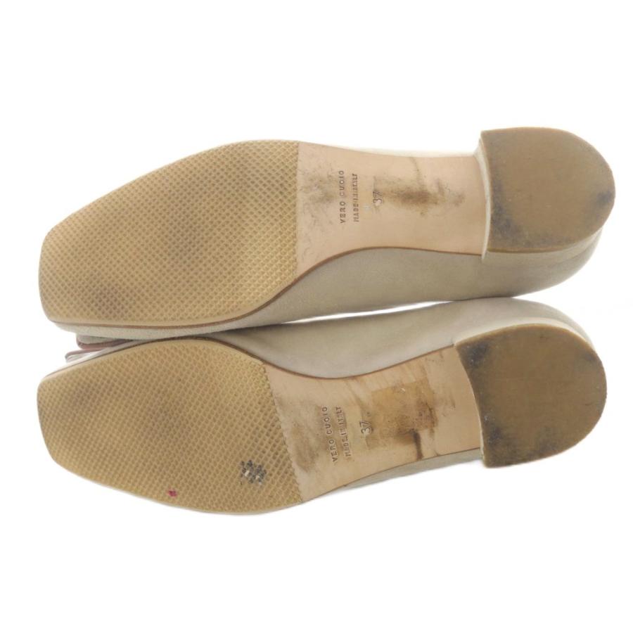 インターショシュール inter- chaussures スエード フラットシューズ 