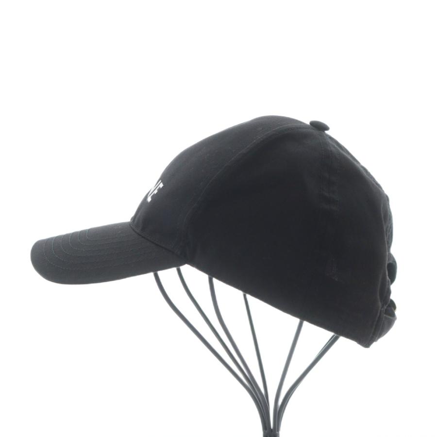 CELINE（セリーヌ） ベースボール キャップ 黒 ブラック 2AUA1242N