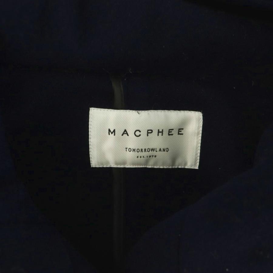 マカフィー MACPHEE トゥモローランド ショートダッフルコート ウール
