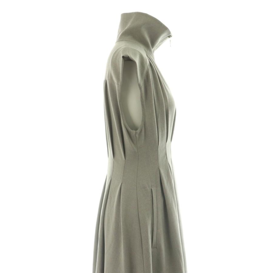 ココディール COCO DEAL 23AW メランジハーフジップノースリタック