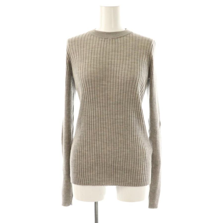 アパルトモン ドゥーズィエムクラス WIDE RIB CREW NECK KNIT ニット