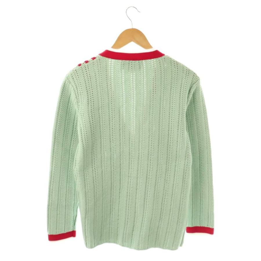 GUCCI（グッチ） × アディダスオリジナル ラインロゴローゲージニット  