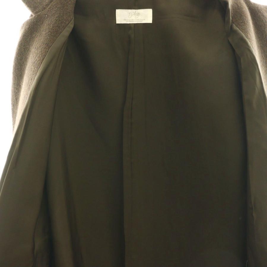 プラージュ Plage MANTECO スタンドカラーコート ロング アウター 38