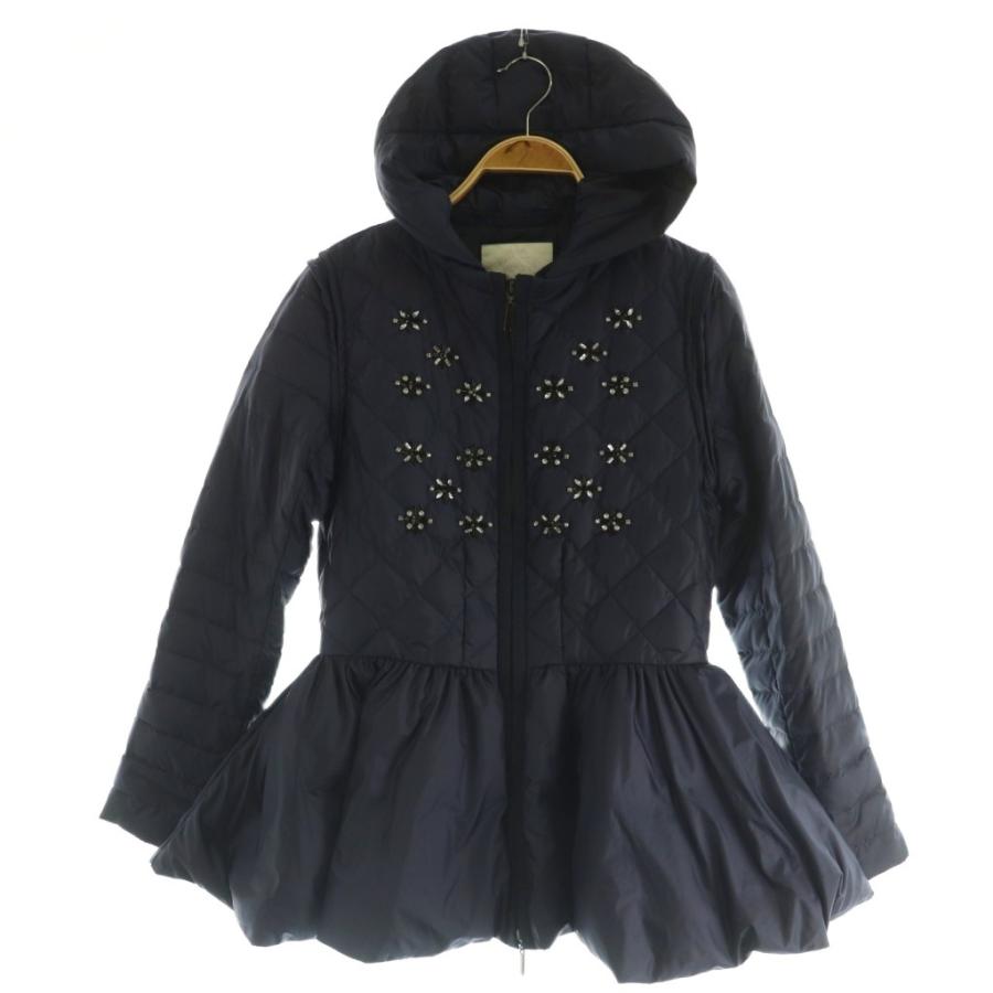 チェスティ Chesty ダウンジャケット ダウンベスト ビジュー ペプラム