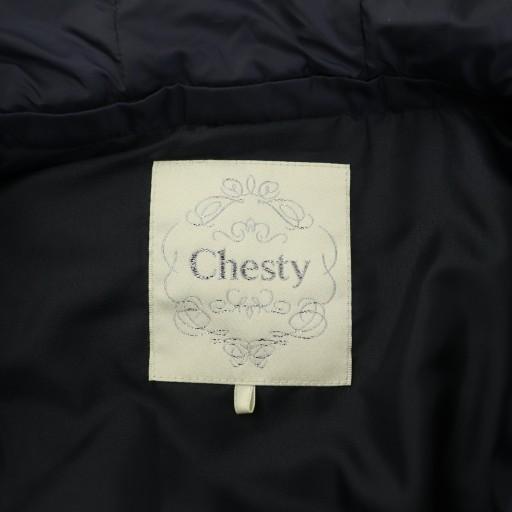 チェスティ Chesty ダウンジャケット ダウンベスト ビジュー ペプラム