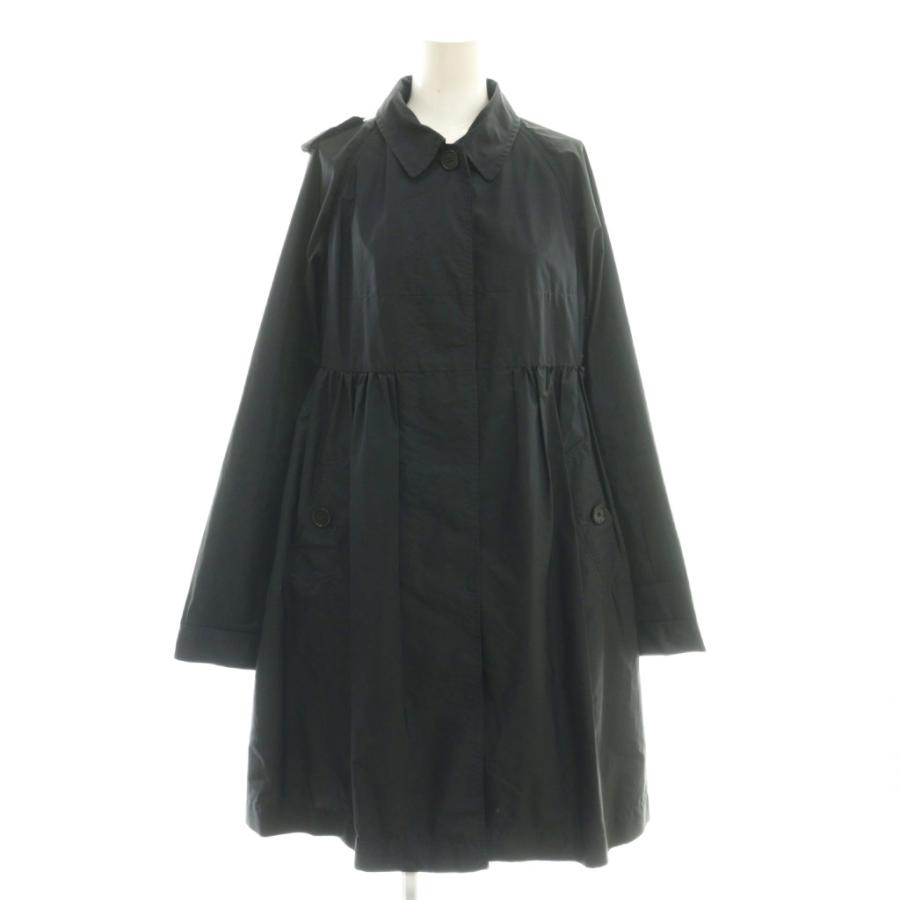 ASPESI スプリングコート ネイビー サイズS アスペジ ASPESI ナイロン ステンカラーコート スプリングコート S