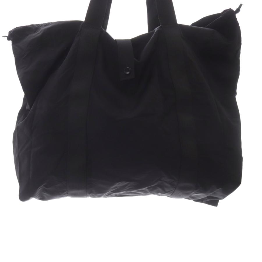 イアパピヨネ ear PAPILLONNER ナイロン トートバッグ ハンドバッグ 黒