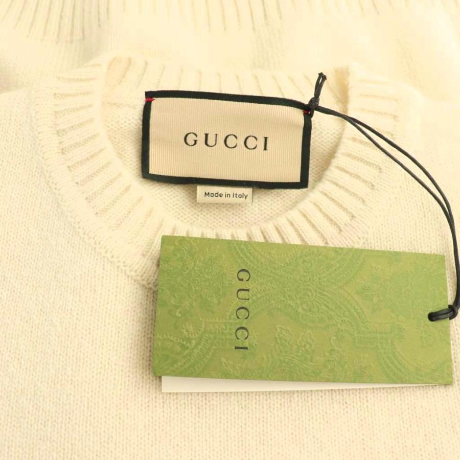 GUCCI（グッチ） GUCCI GGロゴチェーン装飾カシミヤニット セーター XS