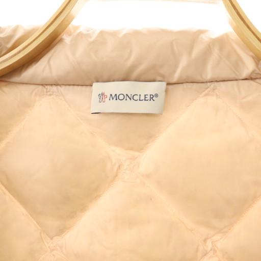 モンクレール MONCLER CARDIGAN TRICOT ダウンジャケット XS スモークピンク /ES ■OS レディース_7