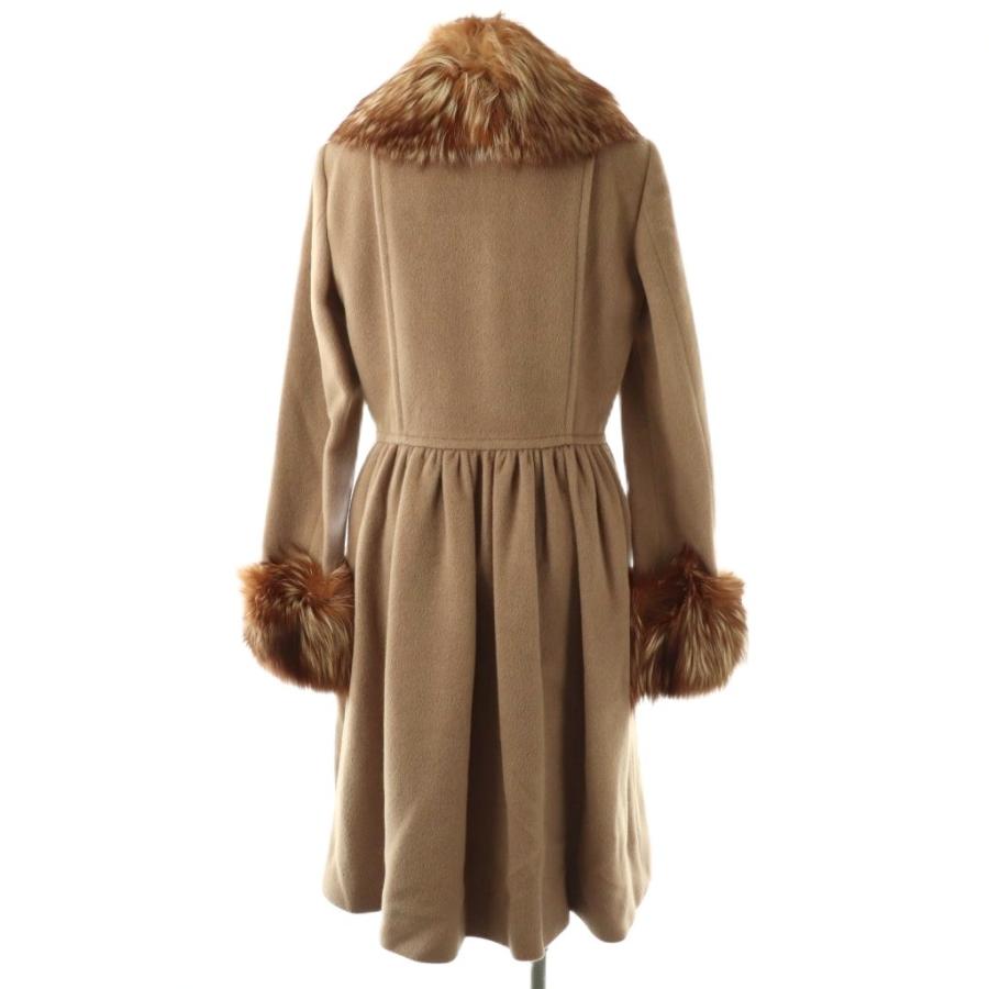 エミリオプッチ EMILIO PUCCI アンゴラ フォックスファー付きロング