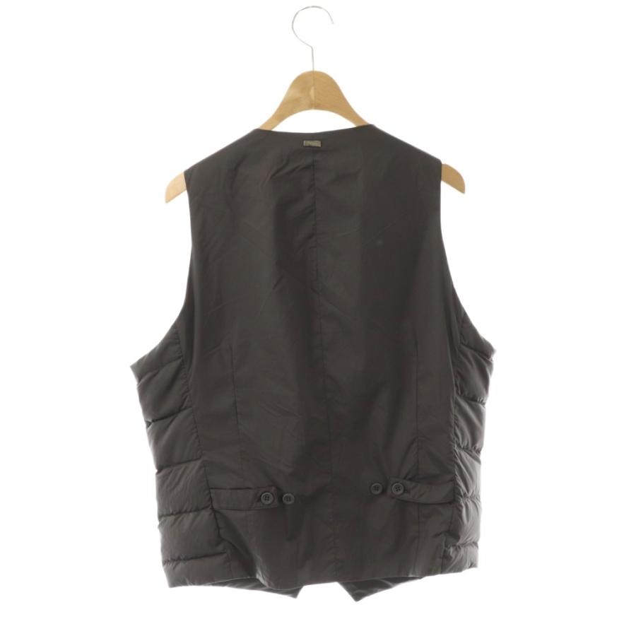 ヘルノ HERNO ダウンベスト ジレ 46 チャコール /ES □OS □AD メンズ