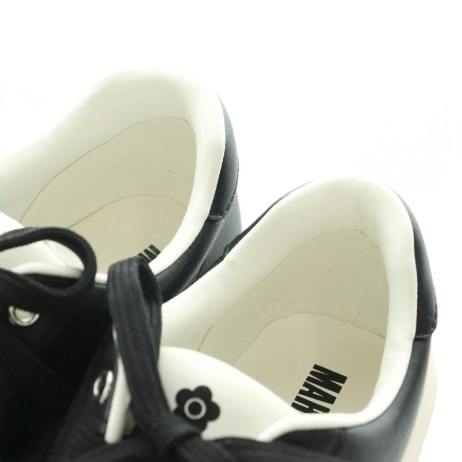 マリークワント MARY QUANT アイコンデイジーバイカラースニーカー