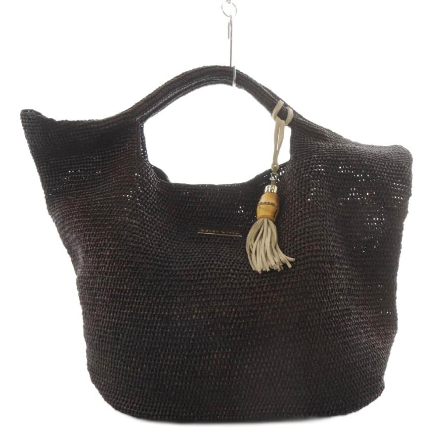 ハイジクライン heidi klein かごバッグ ハンドバッグ ラフィア