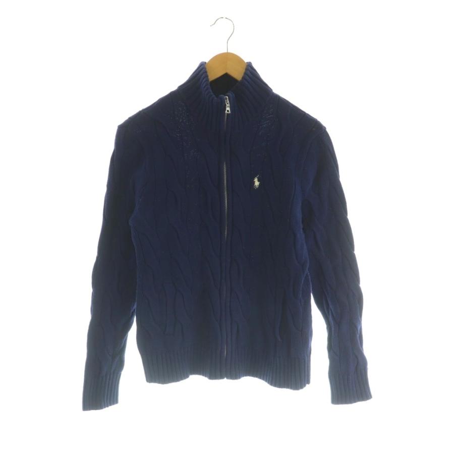 y2k Ralph Lauren ラルフローレン　ケーブル ニットジャケット ポロ ラルフローレン POLO RALPH LAUREN ケーブル編み ニット