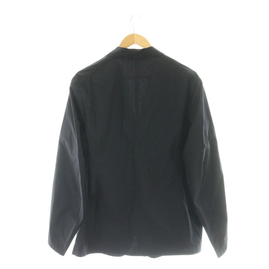 ユーゲン HEUGN HENRRI コットンポプリン3Bジャケット テーラード 2 紺